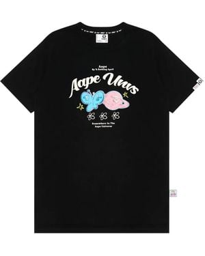 Aape By A Bathing Ape T-Shirt Con Stampa - Nero