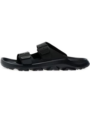 Birkenstock Mogami Terra Stealth Two-Strap Buckle Sandals - Black