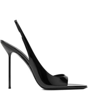 Paris Texas Lidia Slingback Sandals - White