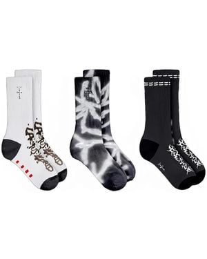 Travis Scott Calcetines Cactus World - Blanco