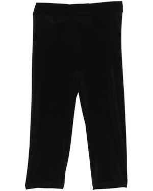 Magda Butrym Velvet Leggings - Black