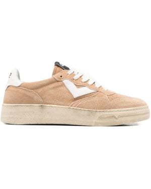 4b12 Hyper Panelled Trainers - Natural