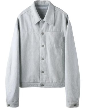 Post Archive Faction PAF Chaqueta vaquera 8.0 - Gris