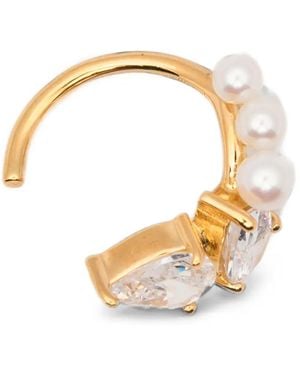 Completedworks Ear Cuff Mit Perlen - Mettallic
