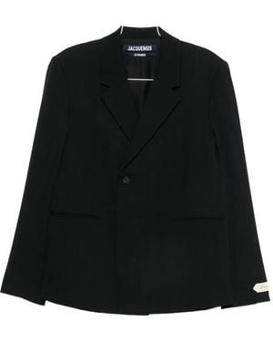 Jacquemus Double-Breasted Blazer - Black
