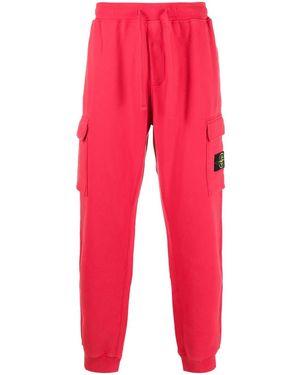 Stone Island Tapered-Leg Track Trousers