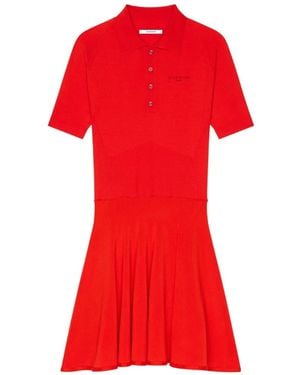 Givenchy Mini Polo Dress - Red