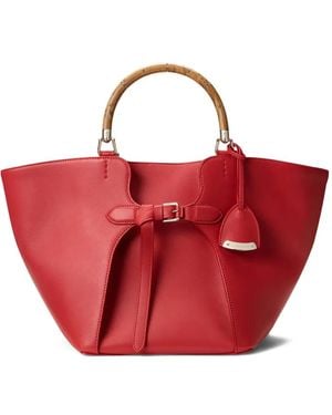Ralph Lauren Ralph Calfskin Tote Bag - Red