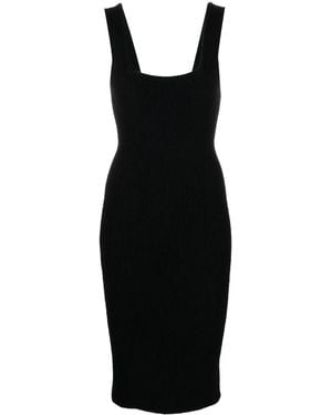 Wardrobe NYC Sleeveless Midi Dress - Black
