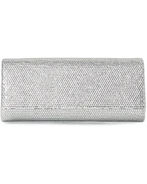 Twentyfourhaitch French75 Crystal-Embellished Clutch Bag - Gray