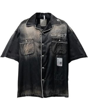 Maison Mihara Yasuhiro Sun Faded Shirt - Black