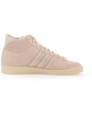 adidas Jabbar Hi-Top Sneakers - Pink