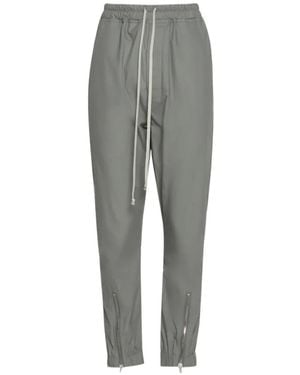 Rick Owens Tecuatl Zipped Track Pants - Gray
