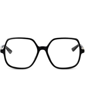 Chloé Occhiali Con Montatura Geometrica - Nero