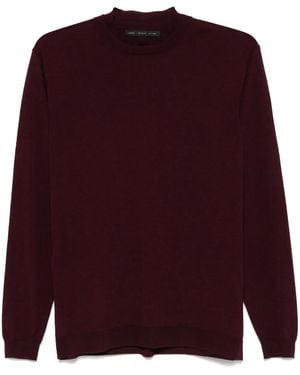 Low Brand Fine-Knit Sweater - Purple