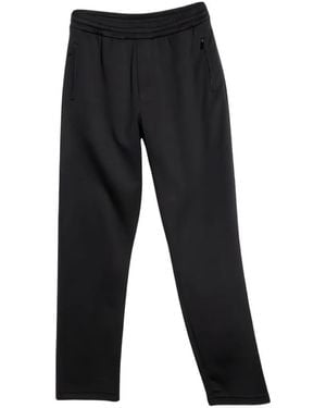 Gucci Silk Cotton Jersey Sportswear Trousers - Black