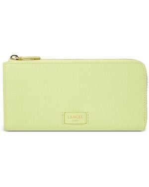 Lancel Slim Zipped Wallet - Yellow