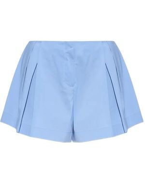 IRO Nolween Pleated Shorts - Blue