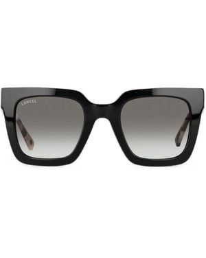 Lancel Louison Square-Frame Sunglasses - Black