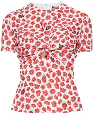 Versace Top - Red