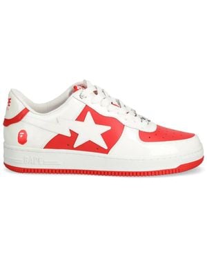 A Bathing Ape Sneakers Sk8 Sta #6 - Rosso