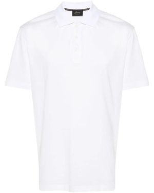 Brioni ショートスリーブ ポロシャツ - ホワイト