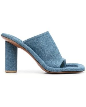 Ambush Cushion Denim Sandals - Blue
