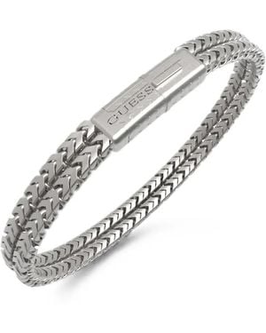Guess Double Chain Bracelet - Metallic