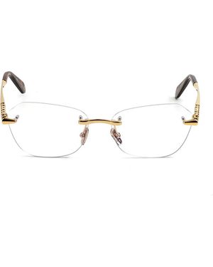 BVLGARI Lunettes De Vue Serpenti À Monture Géométrique - Neutre