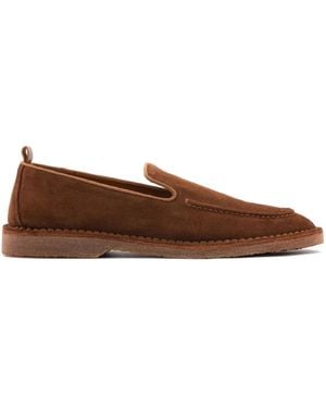 Buttero Argentario Suede Loafers - Brown