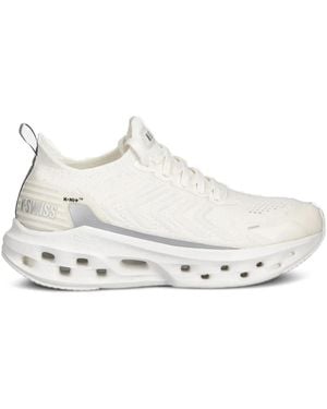 K-swiss Knitted-Panel Sneakers - White
