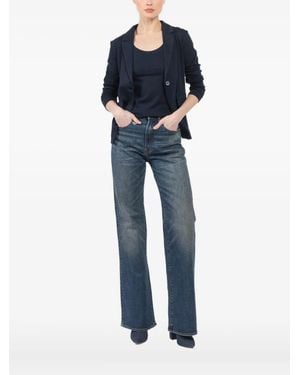 Gran Sasso Blazer Con Bottone Singolo - Blu