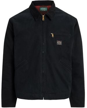 Polo Ralph Lauren Corduroy-Collar Jacket - Black