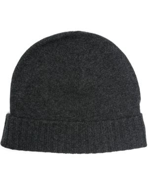 LeKasha Fine-Knit Beanie - Black