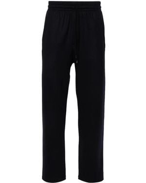 Harris Wharf London Tapered Track Pants - Black