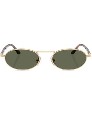 Persol Oval-Frame Sunglasses - Green