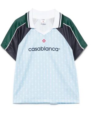 CASABLANCA City Tシャツ - ブルー