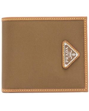 Prada Re-Nylon Wallet - Natural