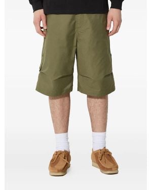 Maharishi Dragon-Embroidered Cargo Shorts - Green
