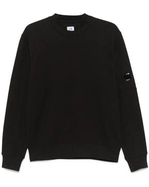 C.P. Company Sudadera con detalle Lens - Negro