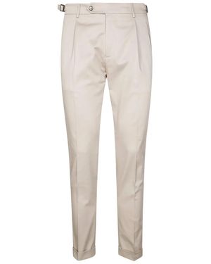 Berwich Cotton Chinos - Natural