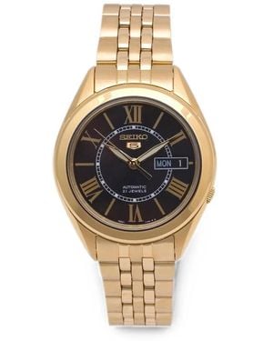 Seiko Series 5 38Mm Watch - Metallic