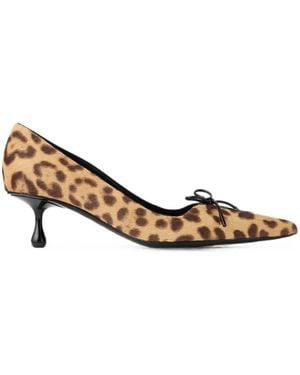 Jimmy Choo Scarlett Pumps Mit Leopardenprint - Mettallic