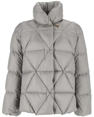 Fay Argyle Gancio Jacket - Gray