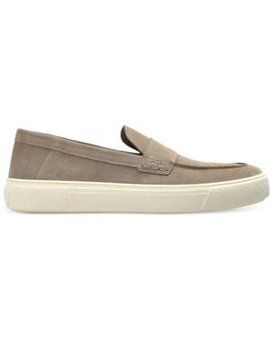Hogan Suede Loafers - White