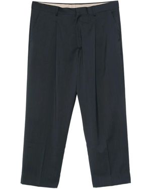 Costumein プリーツ ウールパンツ - ブルー