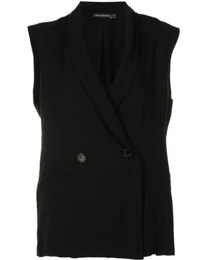Lenny Niemeyer Gilet Met Dubbele Rij Knopen - Zwart