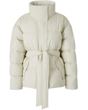 Laminar High-neck Puffer Jacket - ホワイト