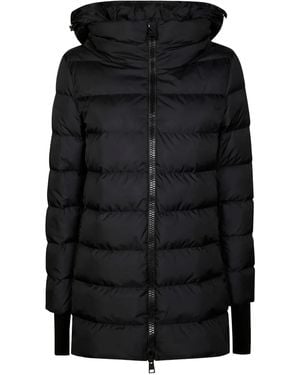 Herno Padded Hooded Coat - Black
