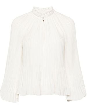 Veronica Beard Walker Blouse - White